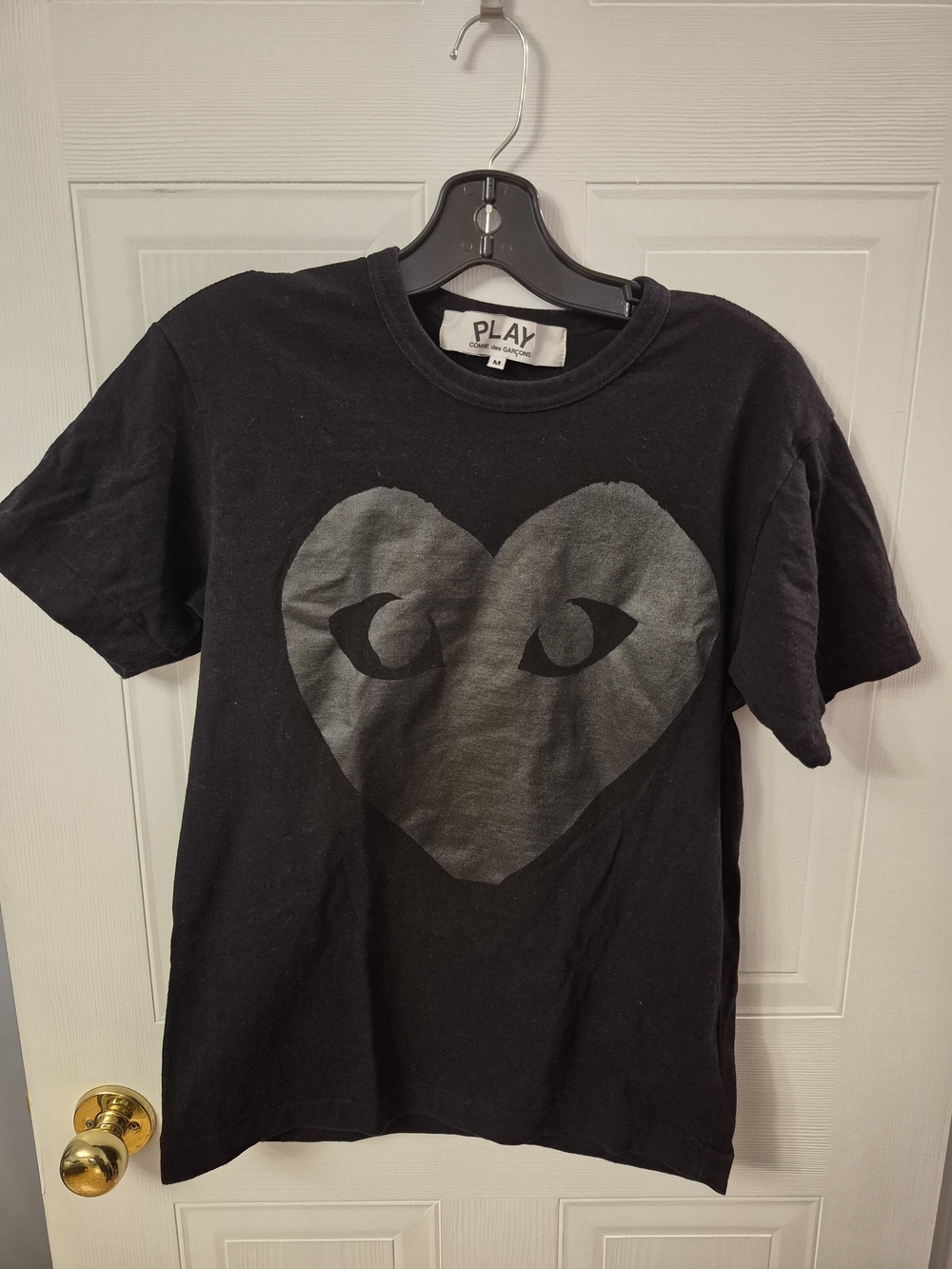 Comme des Garcons PLAY Black Heart-Eye Graphic Tee